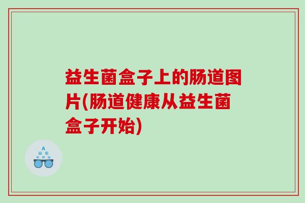 益生菌盒子上的肠道图片(肠道健康从益生菌盒子开始)
