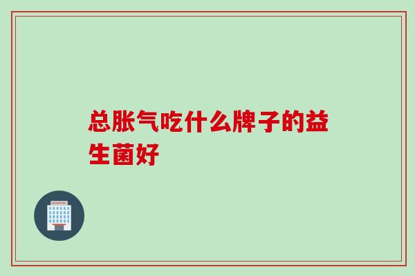 总胀气吃什么牌子的益生菌好