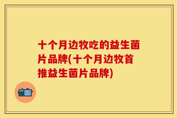 十个月边牧吃的益生菌片品牌(十个月边牧首推益生菌片品牌)